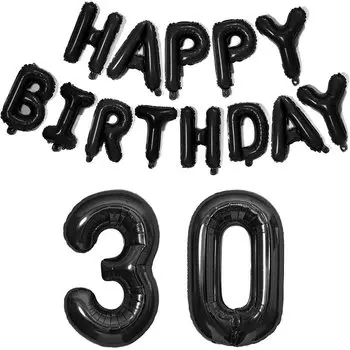 Фольгированные шары "С днем рождения" TingBabyer