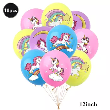 Фольгированные шары с единорогом EsenTroye