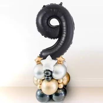 Фольгированные шары Яобенер для 1-го дня рождения