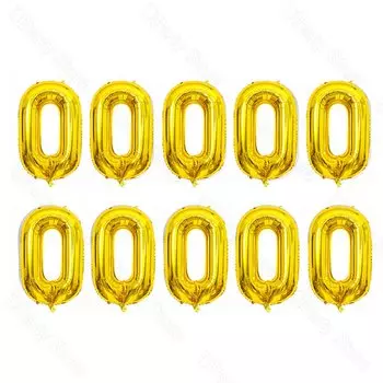 Фольгированные воздушные шары-цепочки MicroPlush, 16/32 дюйма, серебристые, золотые