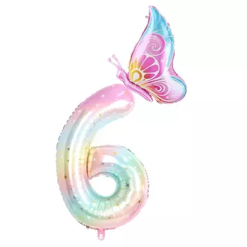 Фольгированный гелиевый шар EsenTroye 40 дюймов бабочка