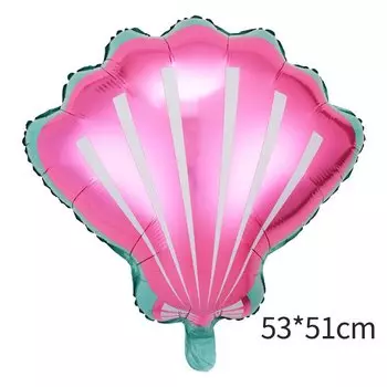 Фольгированный шар русалка, набор цифр 0-9