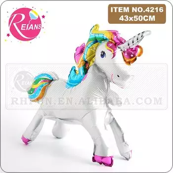 Фольгированный шар единорог REIANS