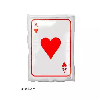 Фольгированный шар покерная тема MOONBIFFY