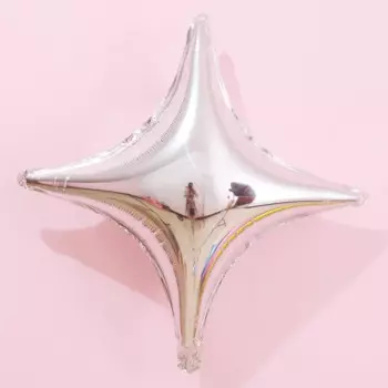 Фольгированный шар звезда 10/18 дюймов