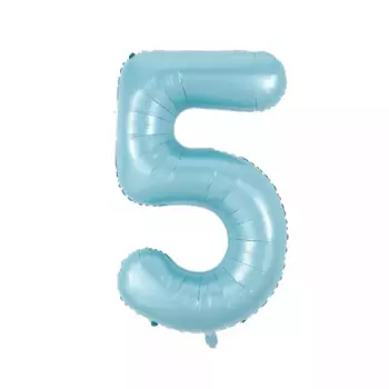 Фольговые шары-цифры 0-9 RENYUAN синий розовый 40 дюймов