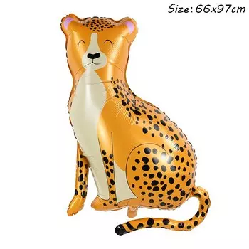 Фольговые шары ZQCXLD с мультяшными животными