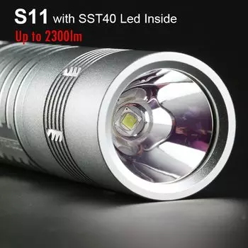 Фонарь CONVOY S11 Luminus SST40 белый