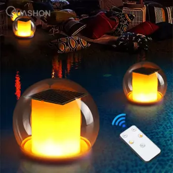 Фонарь для плавания с солнечной батареей