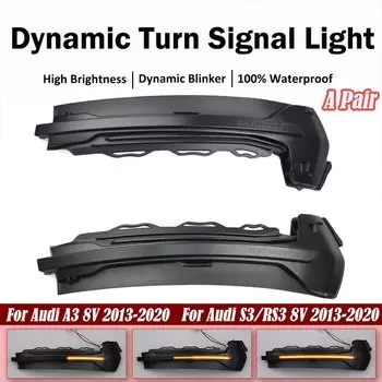 Фонарь поворотного сигнала для Audi A3 8V S3 RS3 2013 2014 2015 2016 2017 2018-2020