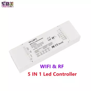 Фонарь с регулировкой яркости, 5 в 1, Wi-Fi, 2,4 ГГц