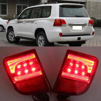 Фонарь задний светодиодный для Toyota Land Cruiser 200 LC200 2008-2012 2013 2014 2015 2 шт