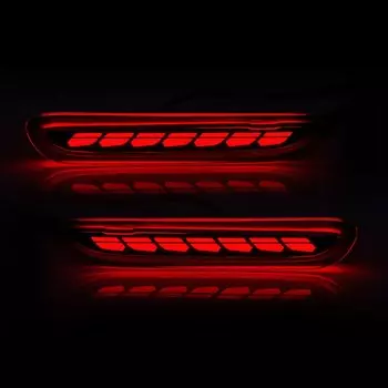 Фонари для заднего бампера для Nissan X-trail T32 Rogue Qashqai J11 Leaf Pathfinder Infiniti Q50 QX60 JX35 2014 2015 2016