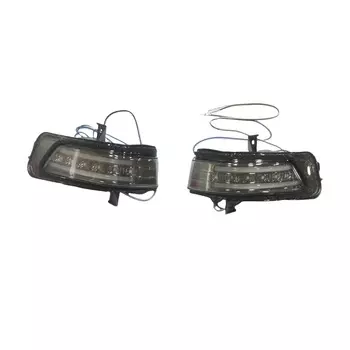 Фонари для зеркала заднего вида July King, желтые указатели поворота, белые ДХО, задние фары для Honda Stepwagon N-box Elysion и т. Д.