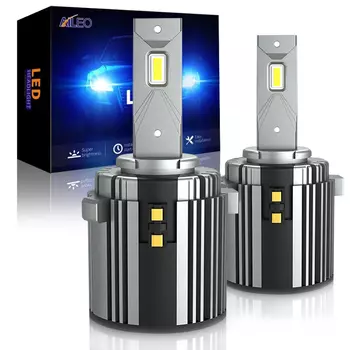 Фонари головного света AILEO 2x H7, супер яркие Автомобильные фары, 120 Вт, 6000K, белый ближний свет, Canbus, автомобильные лампы, лампа для VW Golf 6, Golf 7