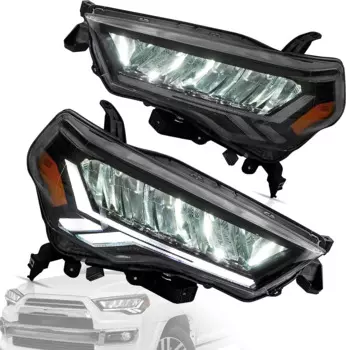 Фонари головного света, совместимые с 2014-2023Toyota 4runner (TRD/Limited/Off-Road/SR5/Sport/Nightshade)