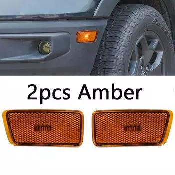 Фонари заднего бампера, светодиодный боковой габаритный фонарь, водительская левая сторона, правая сторона для Ford Bronco Sport 2021 2022 2023 M1PZ-15A201-A