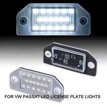 Фонари заднего номерного знака для VW Passat B5 Pre-facelift 3B2, 2 шт. номерного подсветка підсвітка номера пассат б5