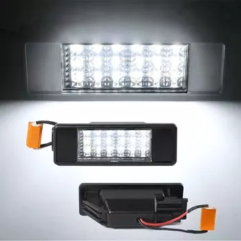 Фонари задних номерных знаков для Mercedes-Benz Vito Viano W639 Sprinter W906, задние фонари, фонари заднего хода, 6000K, 2 шт. подсветка номера подсветка номера Мерседес спринтер подсветка номера