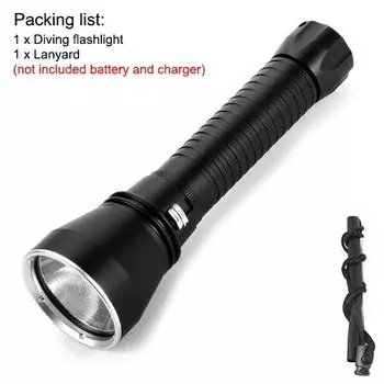 Фонарик Asafee XHP70 для дайвинга