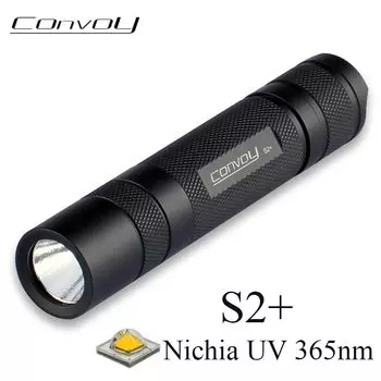 Фонарик Convoy S2 Plus Nichia UV 365 нм