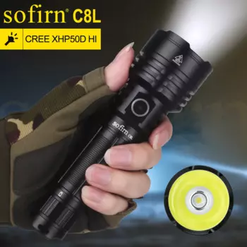 Sofirn C8L 21700 фонарик 3100 лм
