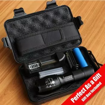 Фонарик TRLIFE E17 T6/L2/V6 5 режимов черный