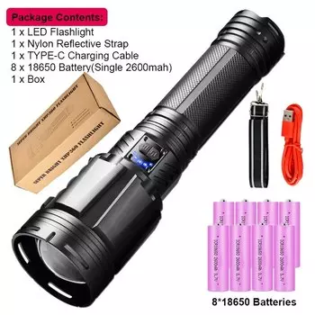 Фонарик TRLIFE XHP360 50000Вт