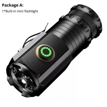 Фонарик Vieruodis 18350 лм, водостойкий