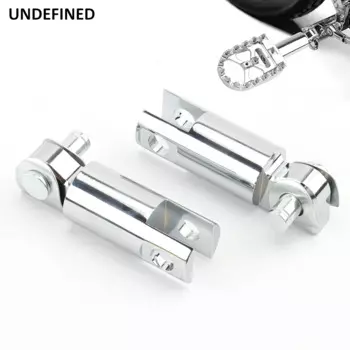 Удлинитель Footpeg 2 1/2 дюйма, штекерное крепление, колышки, зажимное крепление для Harley Touring Dyna Softail Sportster 883 XL, удлинитель для пятки