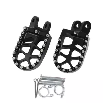 Footrest Footpegs Foot Pegs Rest Pedal For KAWASAKI KLX250 KLX 250 2006 2007 2008 - 2016 2018 2019 2020 Motorcycle Accessories