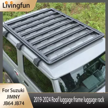 Для 2019 2020 2021 2022 2023 2024 Suzuki JIMNY JB64 JB74 багажная рамка на крышу багажная стойка Suzuki аксессуары для JIMNY