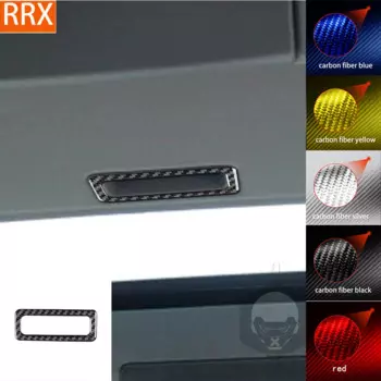 Для BMW 7 серии E65 2002-2008 фоторамка Обложка тюнинг наклейка из настоящего углеродного волокна автомобильные аксессуары для интерьера