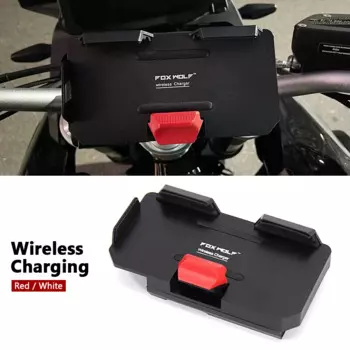 Для BMW R1300GS R1200GS R1250GS ADV F750GS F850GS F900R S1000XR Мотоцикл Беспроводная зарядка GPS Держатель телефона Навигационный кронштейн