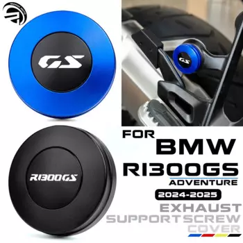 Для BMW R1300GS R 1300 GS R 1300GS ADVENTURE ADV 2024 2025 Аксессуары для мотоциклов Алюминиевый винт с ЧПУ для поддержки выхлопных газов Крышка