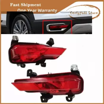 Для Changan CS35 Plus 2018 2019, задний бампер автомобиля, противотуманный фонарь, задний стоп-сигнал, рамка, накладка, капот