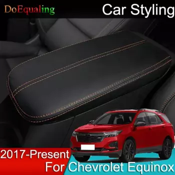 Для Chevrolet Holden Equinox 2022 2021 2020 2019 2018 2017автомобильный подлокотник консоль Чехол Подушка опорная коробка верхняя матовая подкладка