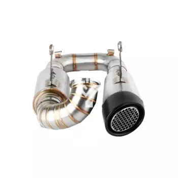 Для Ducati Panigale V2 2020 2021 2022 2023 2024 PanigaleV2 Escape мотоциклетный глушитель с звеньевой трубой без шнуровки