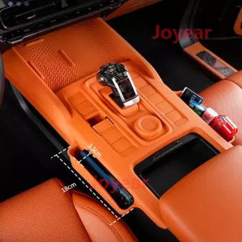 Для Great Wall Haval H9 2024 2025 Автомобильная центральная панель управления пылезащитный чехол для беспроводной зарядки, ящик для хранения, аксессуары