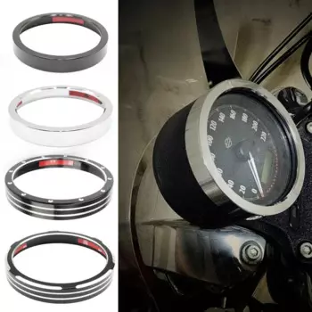 Для Harley Sportster 883 1200 XL XR Iron Dyna Stree Bob Low Rider мотоцикл черная отделка спидометра рамка крышка заготовка с ЧПУ вырез