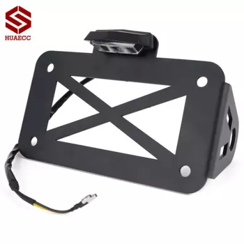 Для Harley Sportster Bobber Chopper пользовательское Боковое крепление Кронштейн номерного знака модифицированный держатель для мотоциклетного номерного знака