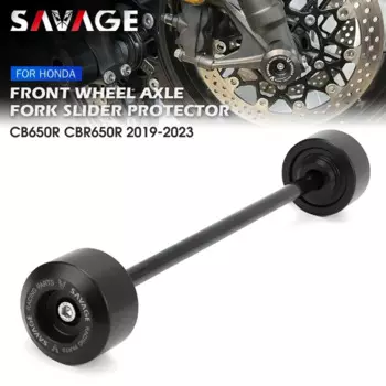 Для HONDA CB650R CBR650R передняя ось вилка аварийный слайдер CB 650R 1000R CBR 1000RR мотоциклетный слайдер оси колеса защита от падения
