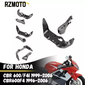 Для HONDA CBR 600 CBR-600 CBR600 F4 F4i 1996-2006 Кронштейн передней фары мотоцикла ВЕРХНЯЯ ПЕРЕДНЯЯ обтекатель