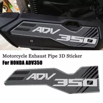 For Honda honda ADV350 adv350 adv 350 ADV 350 Motorcycle Accessories exhaust pipe 3D Sticker