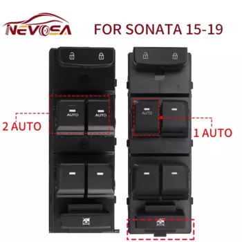 Для Hyundai Sonata LF 2015 2016 2017 2018 2019 кнопка включения управления электрическим стеклоподъемником 93570-C1000 93570-C1010 левый левый левый руль