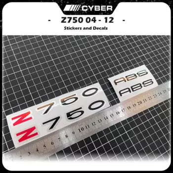 Для Kawasaki Z750 Z750R 2004-2012 комплект обтекателя ABS логотип наклейка заднее крыло и брызговик топливного бака