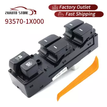 Для Kia Forte Cerato TD 2009-2013 93570-1X000 переключатель управления стеклоподъемником, кнопка блокировки, автомобильные детали 93570-1M000 935701 X000 14 контактов