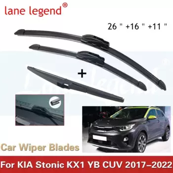 Набор щёток стеклоочистителя для Kia Stonic KX1 YB CUV 2017 2018 2019 2020 2021 2022
