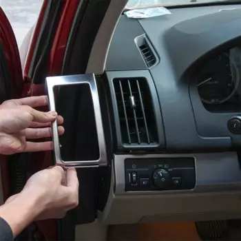 Для Land Rover Freelander 2 2007-2015 автомобильный Стайлинг ABS хромированный интерьер Крышка вентиляционного отверстия отделка рамка украшение автомобильные аксессуары