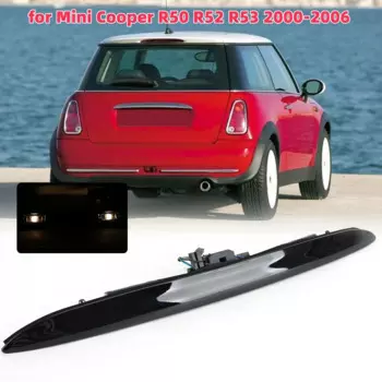 Ручка багажника задней двери для Mini Cooper R50 R52 R53 R55 R56 2000-2015, черный хромированный переключатель задней двери 51137074020